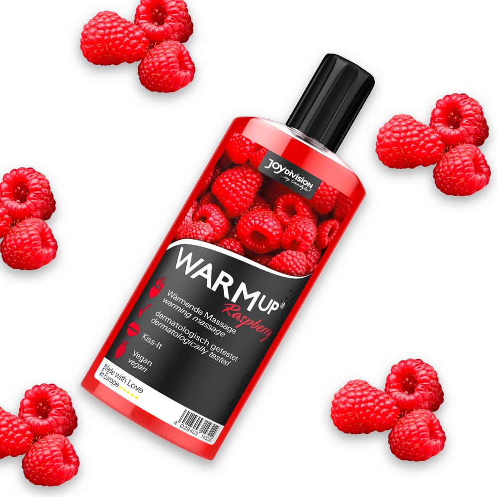 WARMup – Massage-Liquid mit Wärme-Effekt - Himbeere
