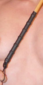 ROHRSTOCK - Expert mit Handgriff -  geschält - Griff mit Rundwicklung