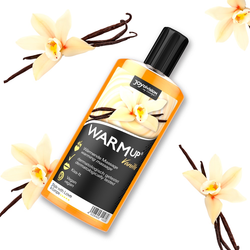 WARMup – Massage-Liquid mit Wärme-Effekt - Vanille