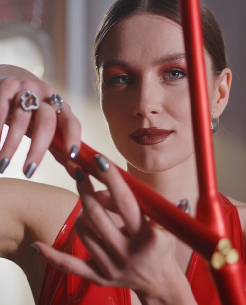 ROHRSTOCK - Cerberus - die Macht der DREI! ... rot, 3x 6mm