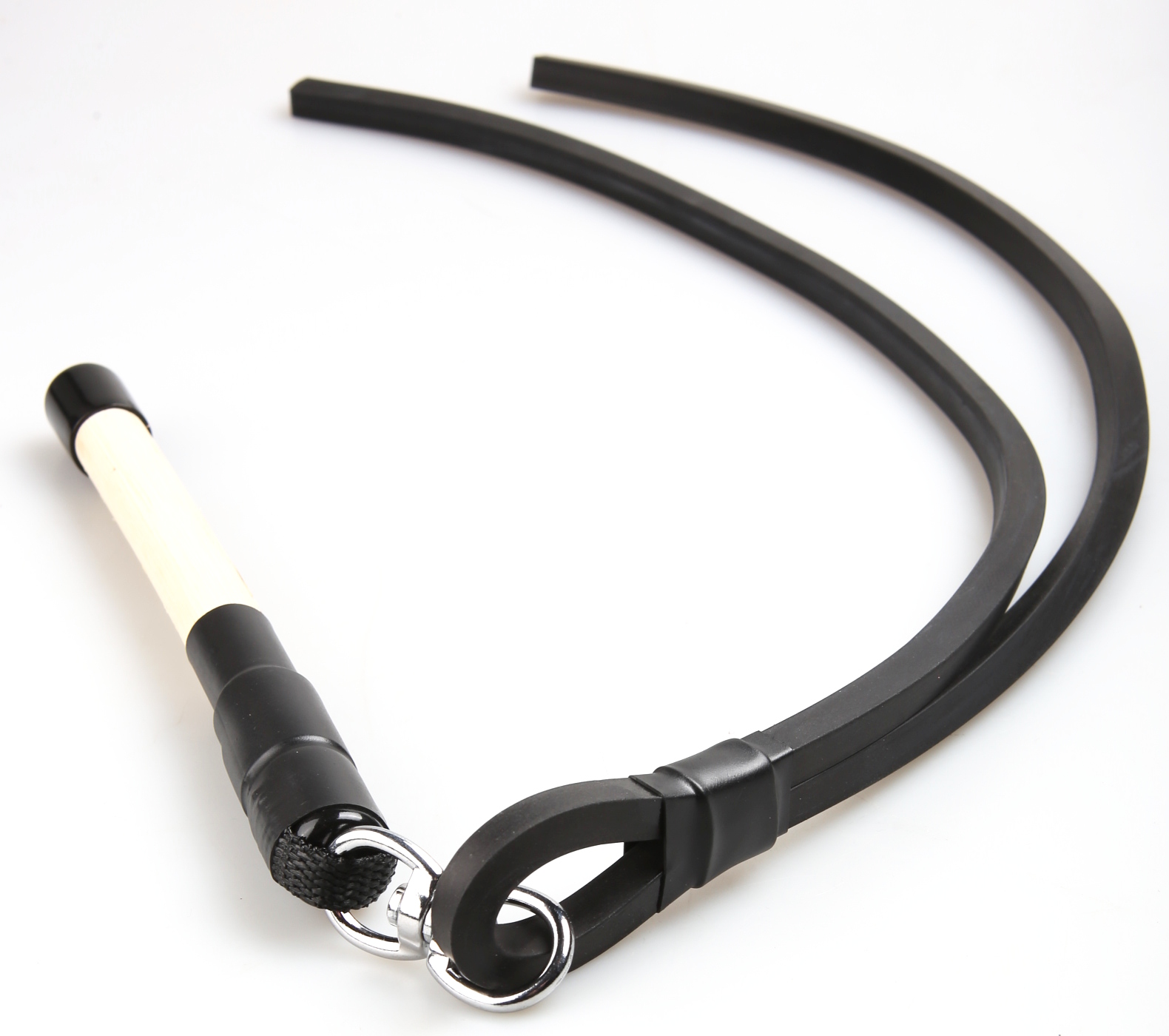 PEITSCHE - Kleine Gummipeitsche Drehpeitsche Vierkant